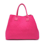 Ithaca Woven Neoprene Tote - HOUSE OF SHE