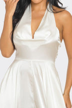 Ivory Serenity Jumpsuit - HOUSE OF SHE