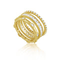 Ivy CZ Ring Set - HOUSE OF SHE