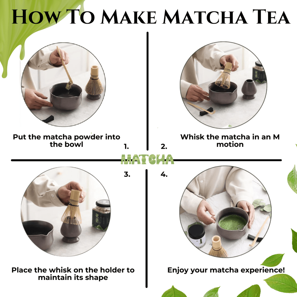 Japanese Matcha Set, Cream - HOUSE OF SHE