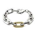Jenna Pave Bracelet - Silver - HOUSE OF SHE