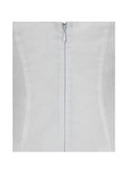 Jordyn Cotton Poplin Keyhole Halter Mini Dress - HOUSE OF SHE
