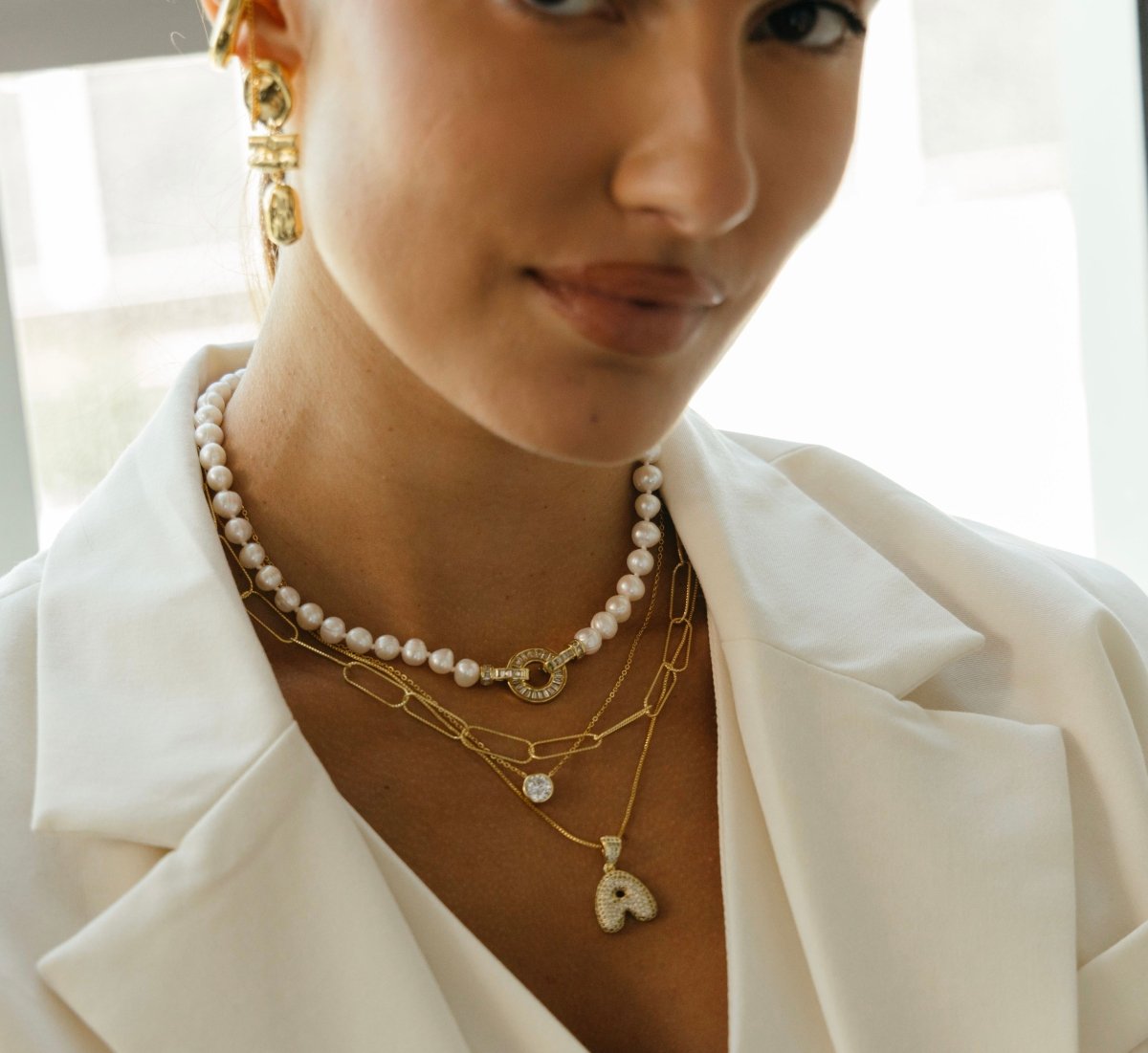 Kelly Pearl Necklace - HOUSE OF SHE