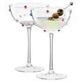Khen Confetti Coupe - Set of 2 - HOUSE OF SHE
