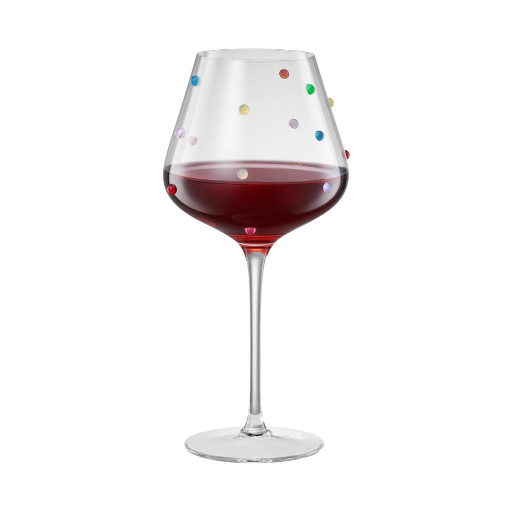 Khen Confetti Stemmed Wine - Set of 2 - HOUSE OF SHE