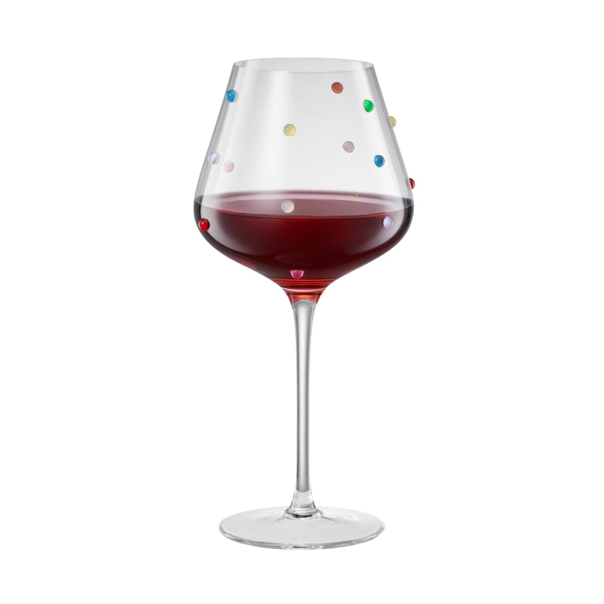 Khen Confetti Stemmed Wine - Set of 2 - HOUSE OF SHE