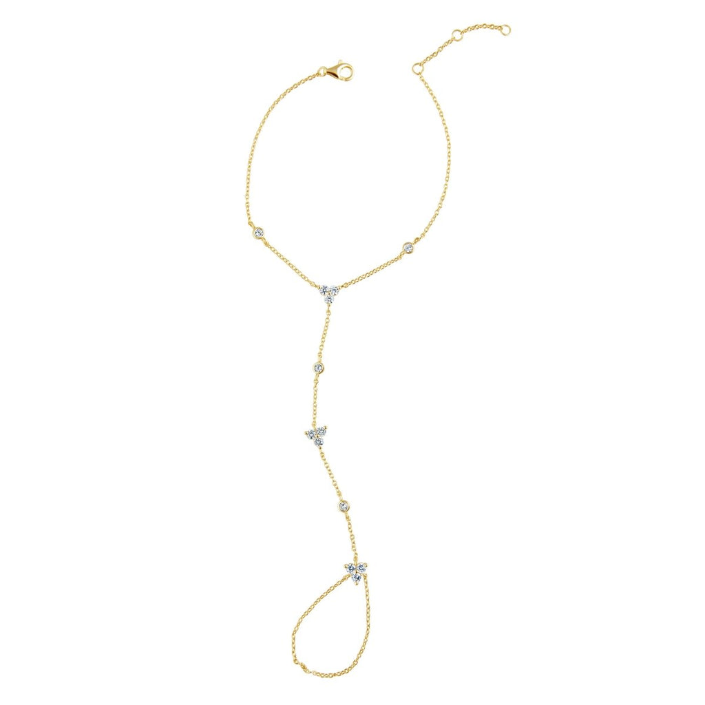 Kira Hand Chain Bracelet - HOUSE OF SHE