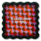 Leave by Nine Large Lacquer Tray - HOUSE OF SHE