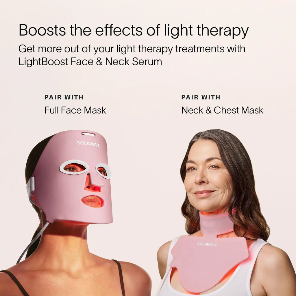 Light Therapy Boosting Face & Neck Serum - HOUSE OF SHE