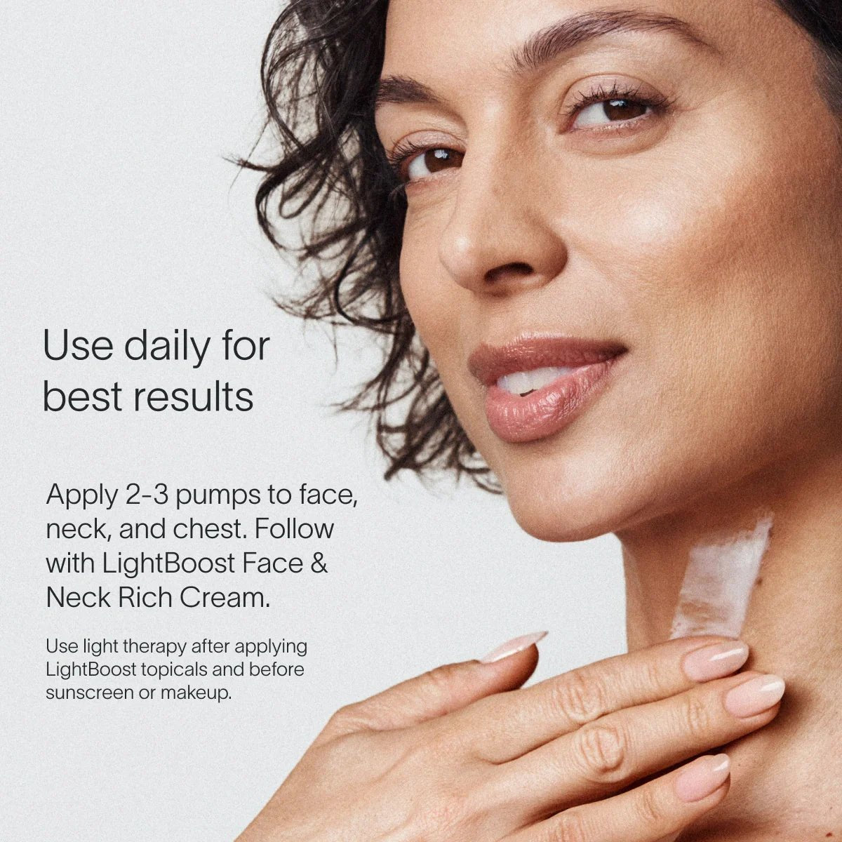 Light Therapy Boosting Face & Neck Serum - HOUSE OF SHE