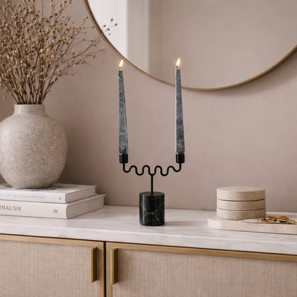 Lila Candle Holder by MESO - HOUSE OF SHE