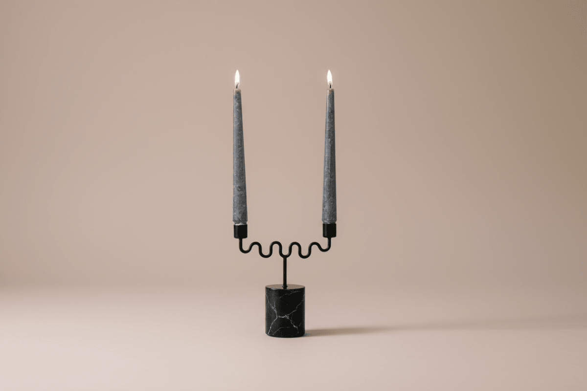 Lila Candle Holder by MESO - HOUSE OF SHE