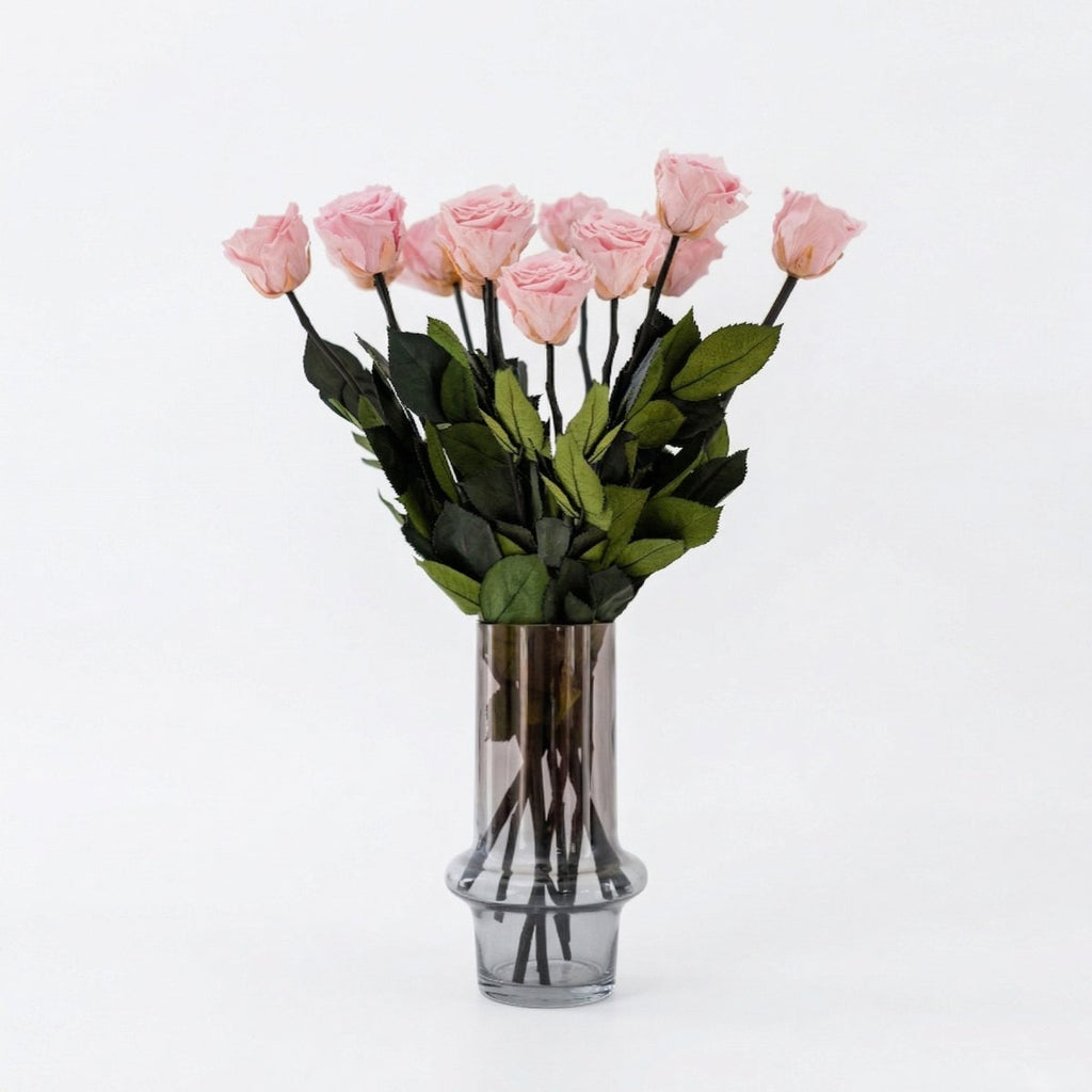 Long Stem Roses | Light Pink Roses - HOUSE OF SHE