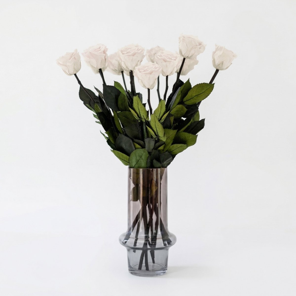 Long Stem Roses | White Roses - HOUSE OF SHE