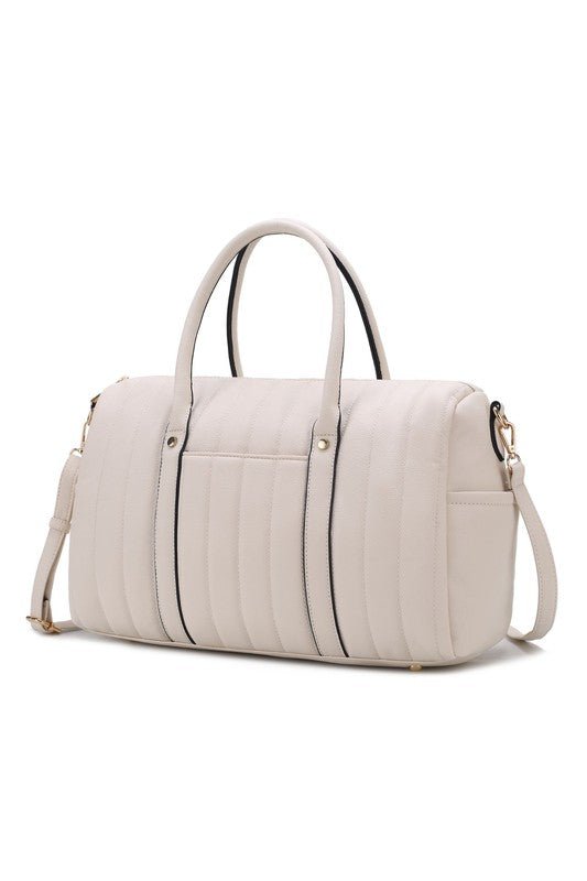 Luana Quilted Duffle Bag - HOUSE OF SHE