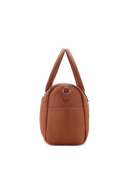Luana Quilted Duffle Bag - HOUSE OF SHE