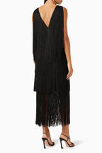 LUCERO DRESS IN BLACK - HOUSE OF SHE
