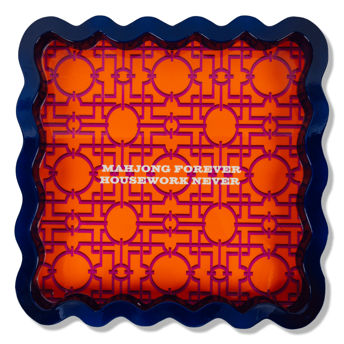 Mahjong Large Lacquer Tray - HOUSE OF SHE