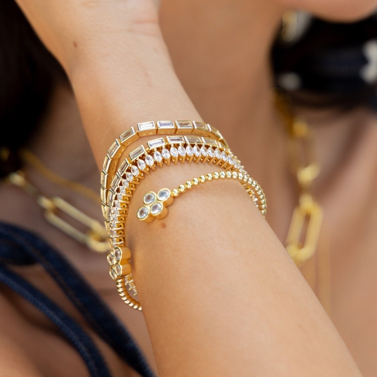 Maisley Tennis Bracelet - HOUSE OF SHE