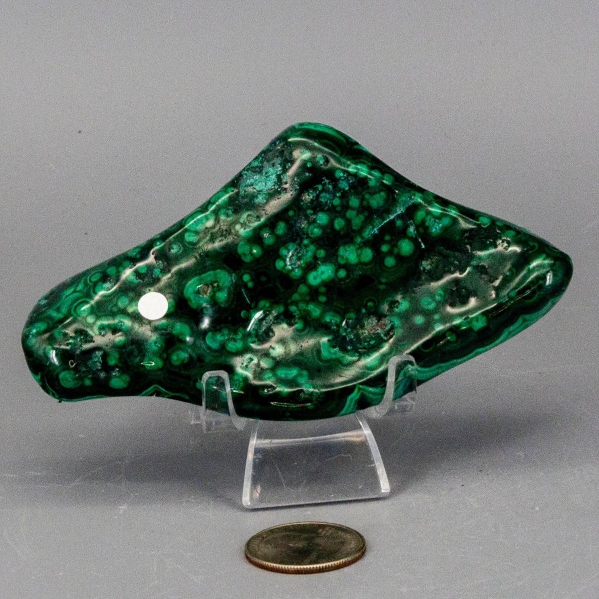 Malachite Crystal Freeform for Transformation & Heart - HOUSE OF SHE