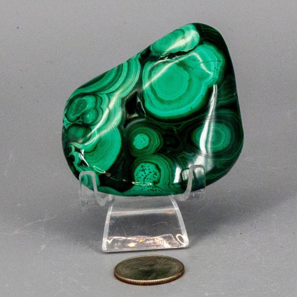 Malachite Crystal Freeform for Transformation & Heart - HOUSE OF SHE