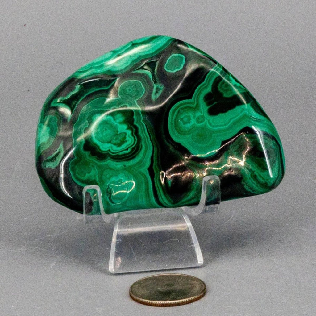 Malachite Crystal Freeform for Transformation & Heart - HOUSE OF SHE