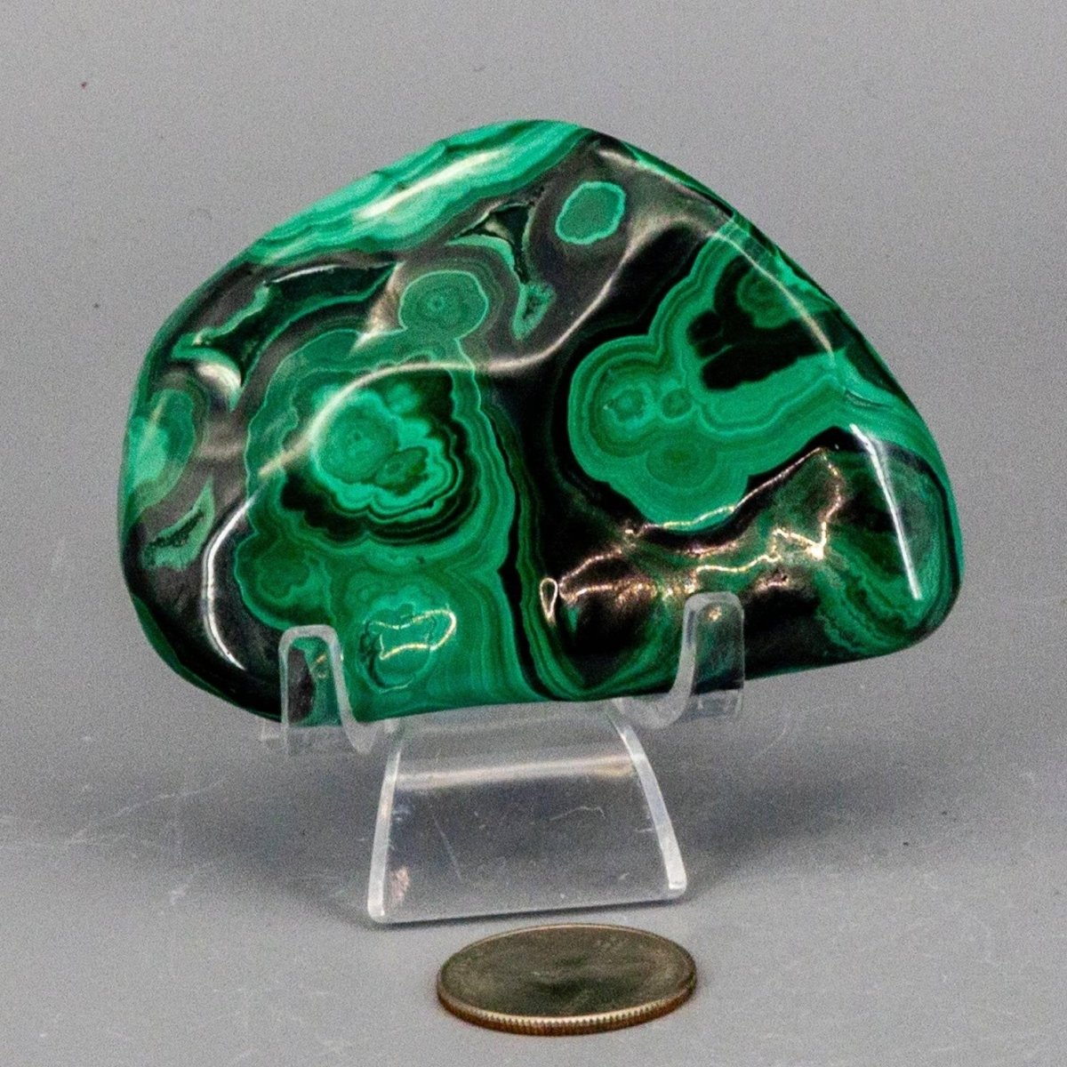 Malachite Crystal Freeform for Transformation & Heart - HOUSE OF SHE