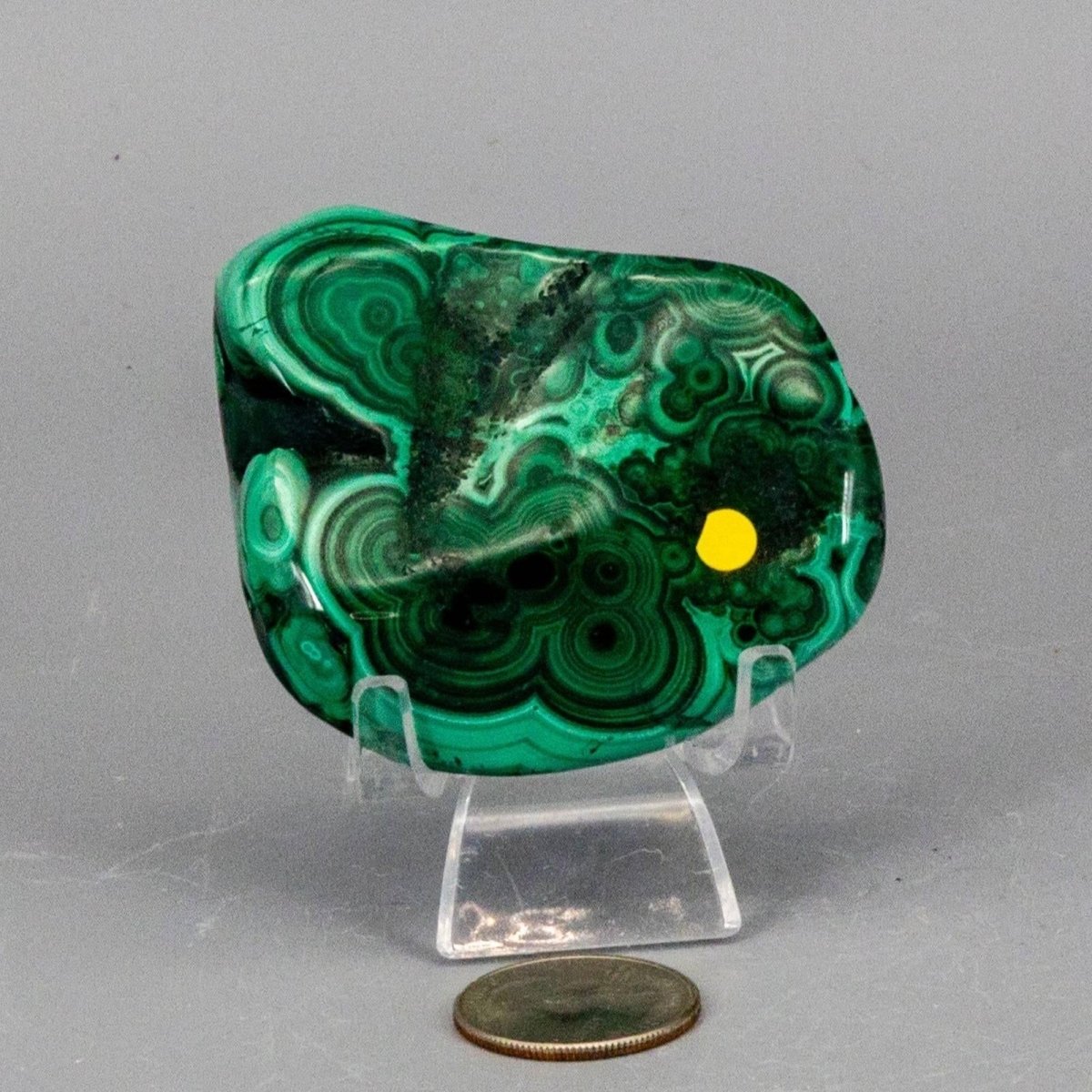 Malachite Crystal Freeform for Transformation & Heart - HOUSE OF SHE