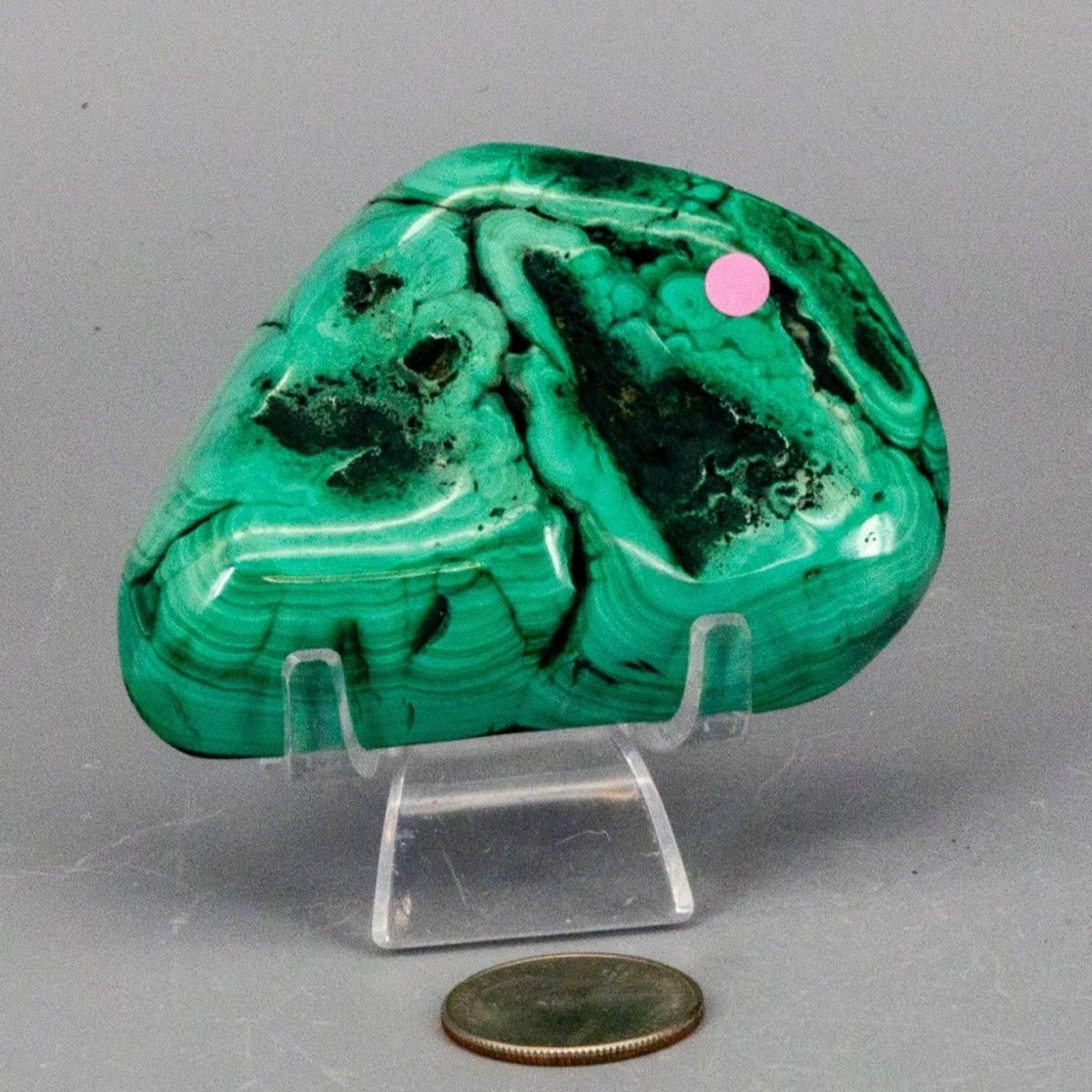 Malachite Crystal Freeform for Transformation & Heart - HOUSE OF SHE