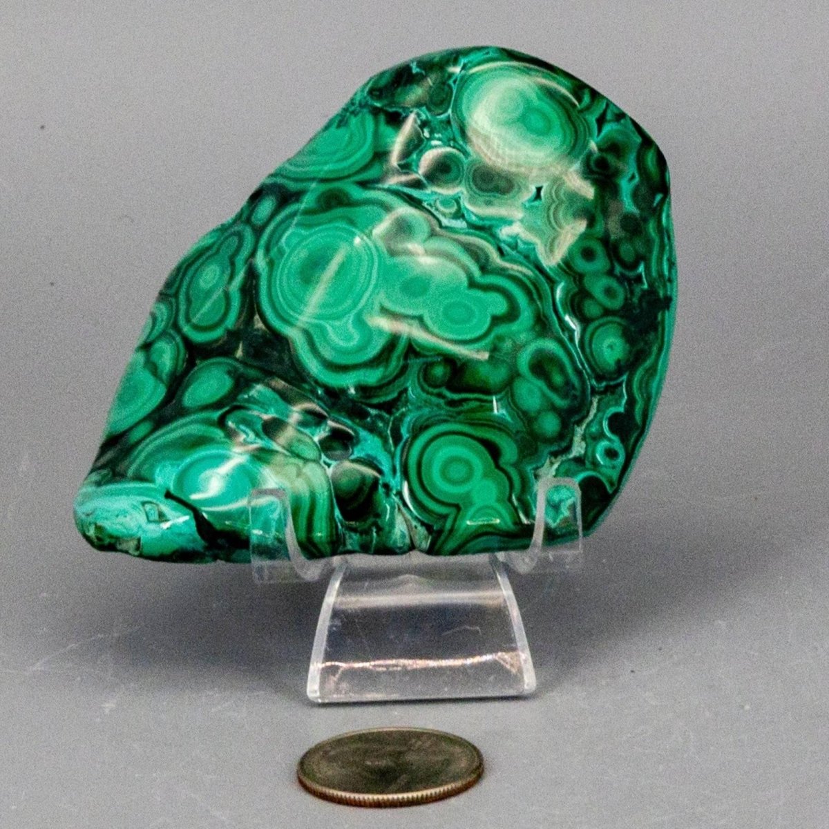 Malachite Crystal Freeform for Transformation & Heart - HOUSE OF SHE