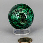 Malachite Crystal Sphere Heart Chakra Transformation - HOUSE OF SHE
