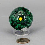 Malachite Crystal Sphere Heart Chakra Transformation - HOUSE OF SHE