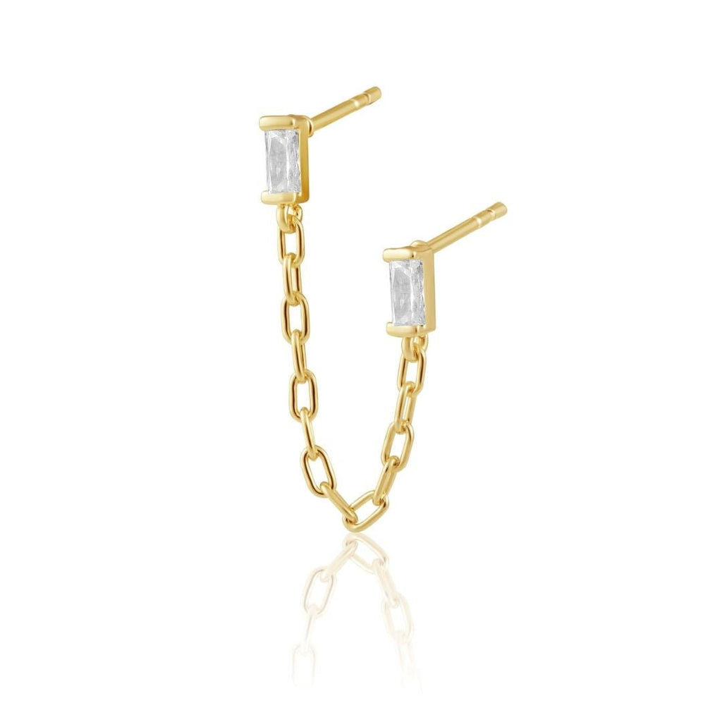 Malia Double Stud Earrings - HOUSE OF SHE