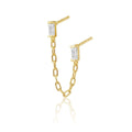Malia Double Stud Earrings - HOUSE OF SHE