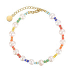Malibu Rainbow Pearl Bracelet - HOUSE OF SHE