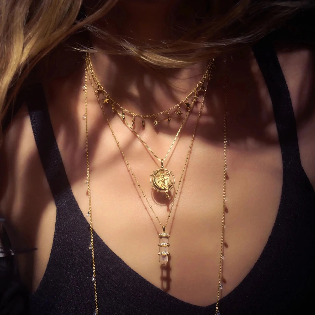 Manifestation Crystal Necklace - HOUSE OF SHE