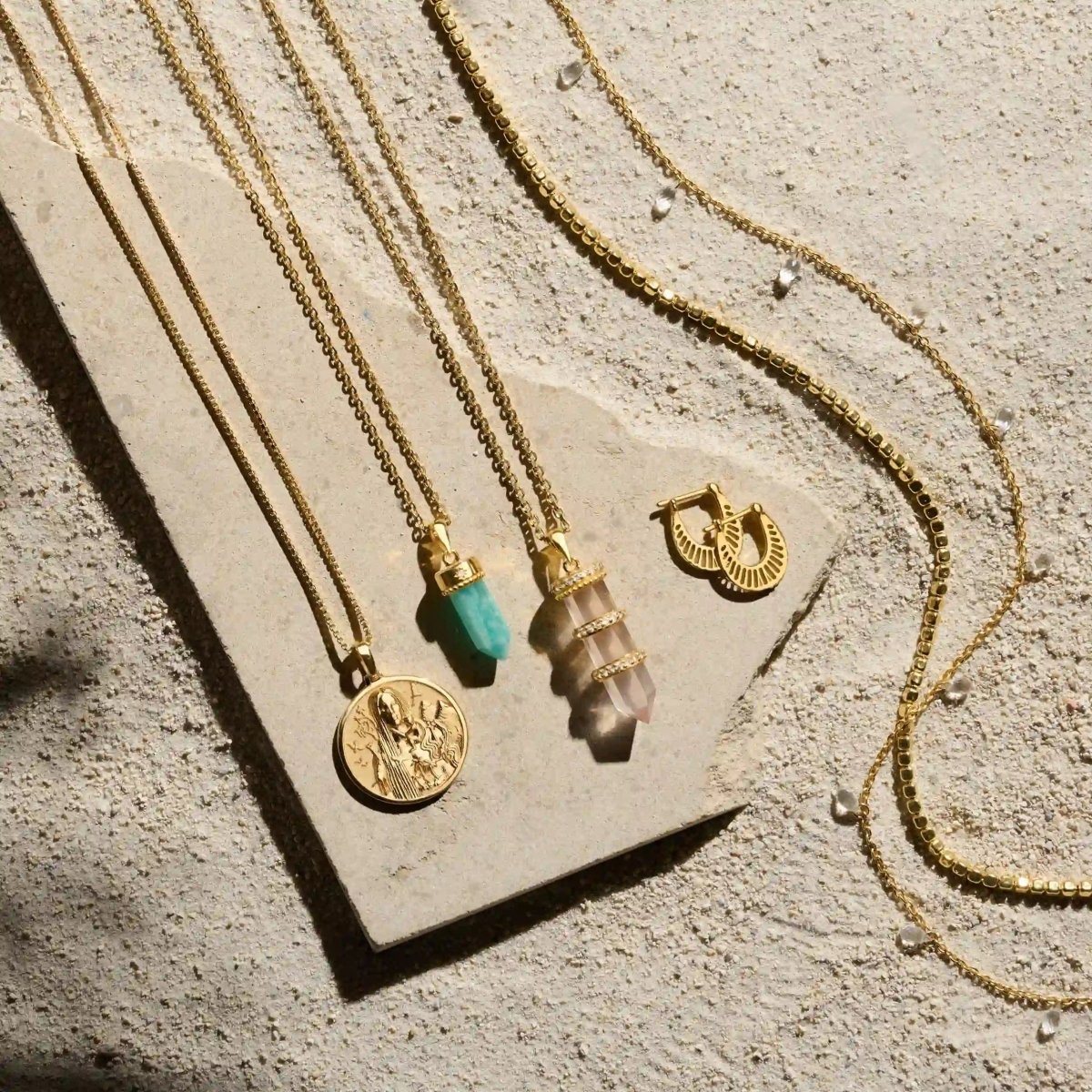 Manifestation Crystal Necklace - HOUSE OF SHE