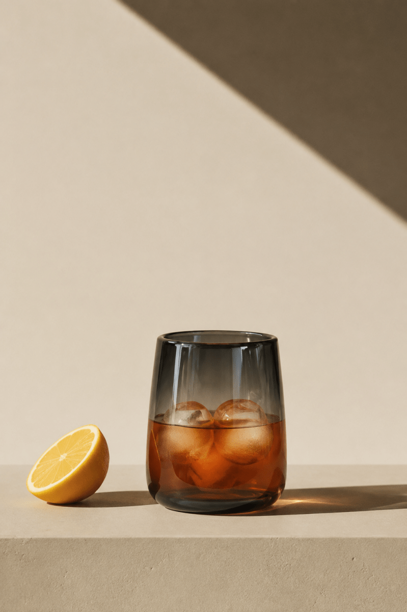 Mario S Smoke Glasses Set of Four by MESO - HOUSE OF SHE