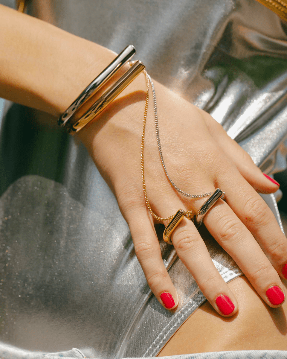 Marlo Ring to Wrist Cuff - HOUSE OF SHE