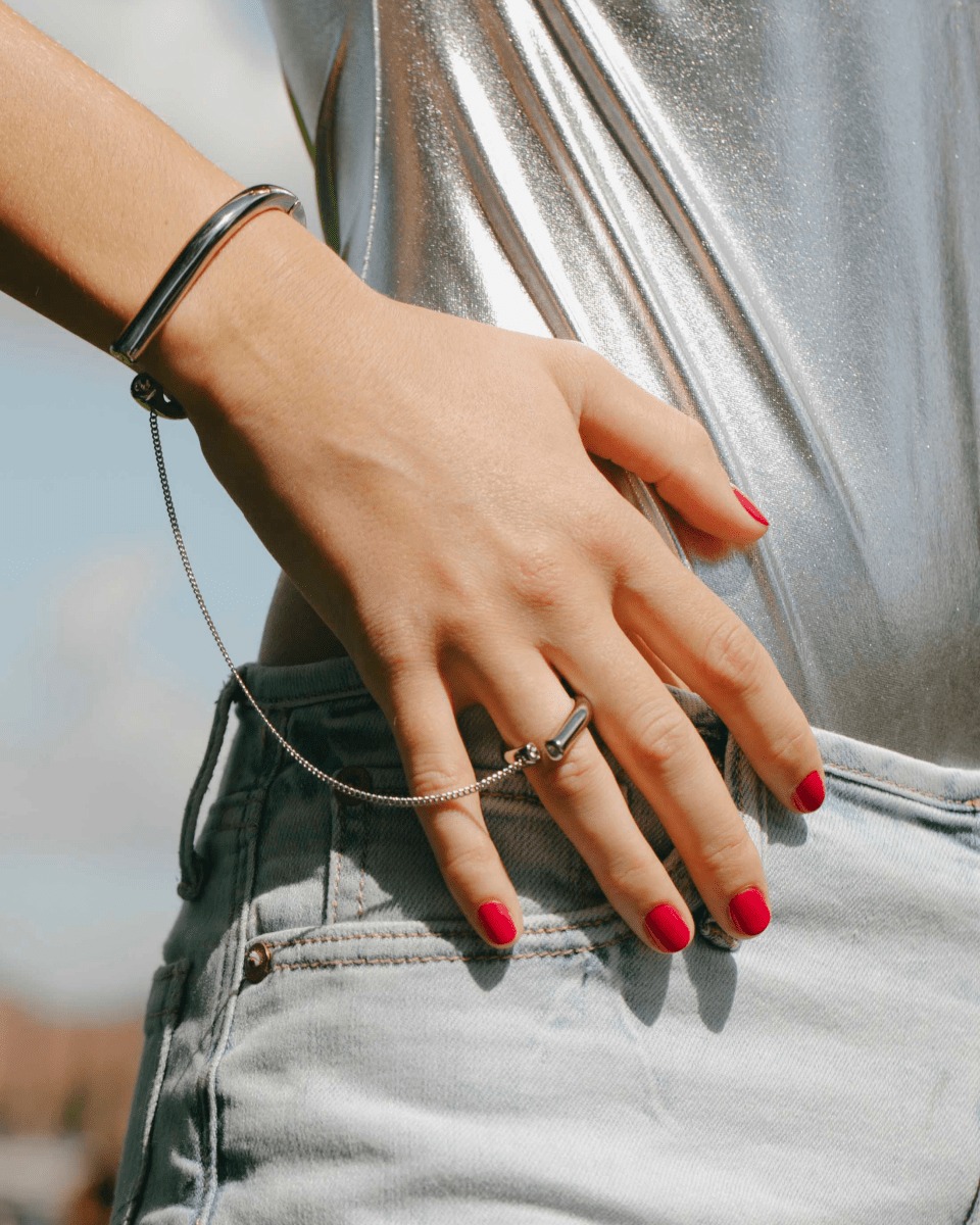 Marlo Ring to Wrist Cuff - HOUSE OF SHE
