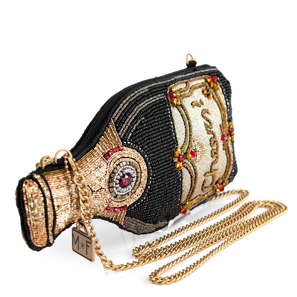 Mary Frances Vintage Wine Handbag - HOUSE OF SHE
