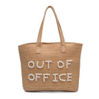 Maya Natural Pearl Tote - HOUSE OF SHE