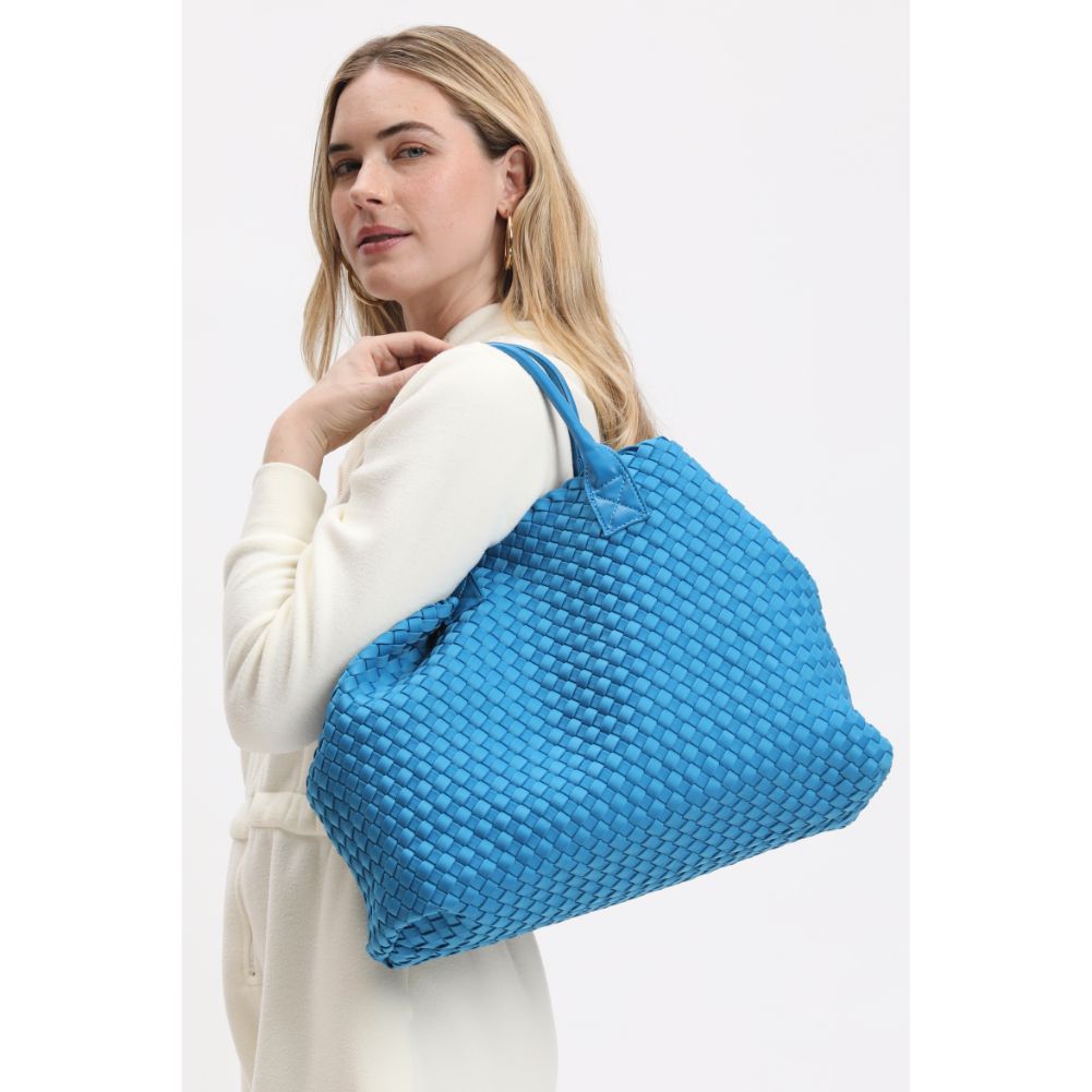 Ithaca Woven Neoprene Tote - HOUSE OF SHE