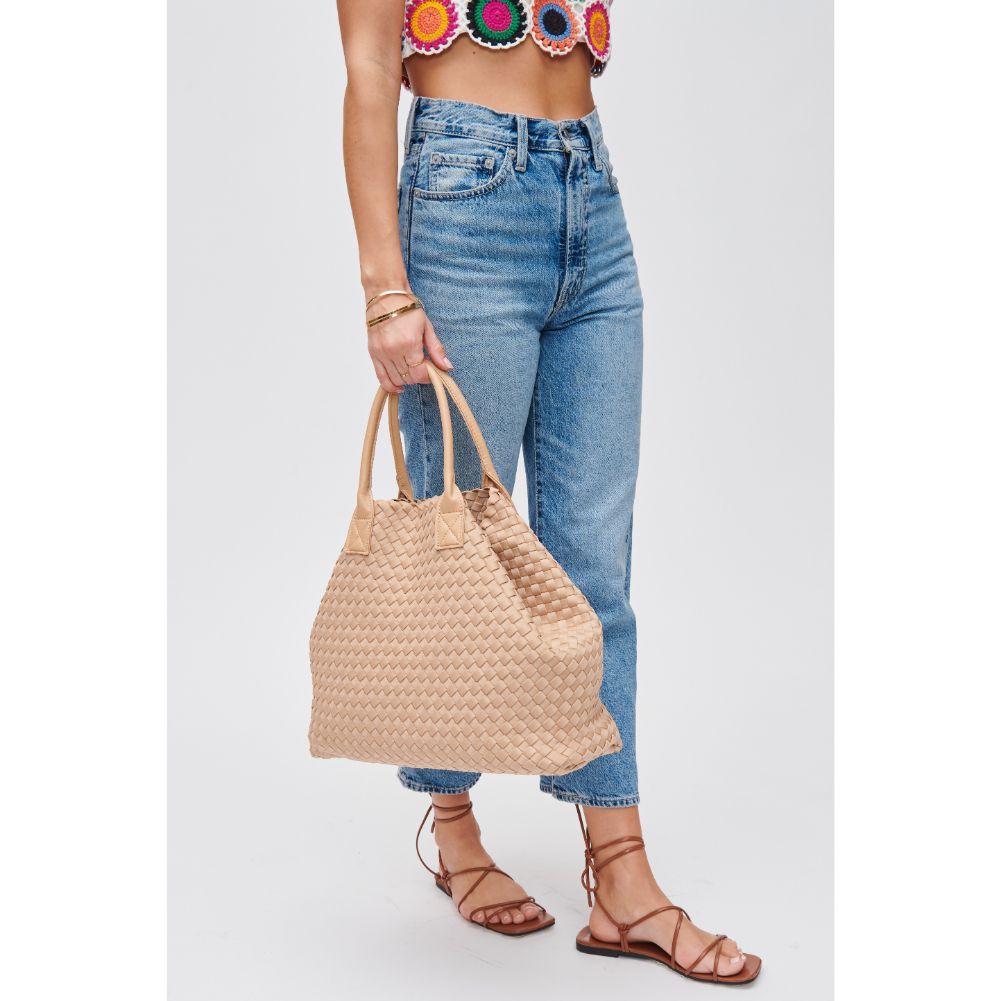 Ithaca Woven Neoprene Tote - HOUSE OF SHE