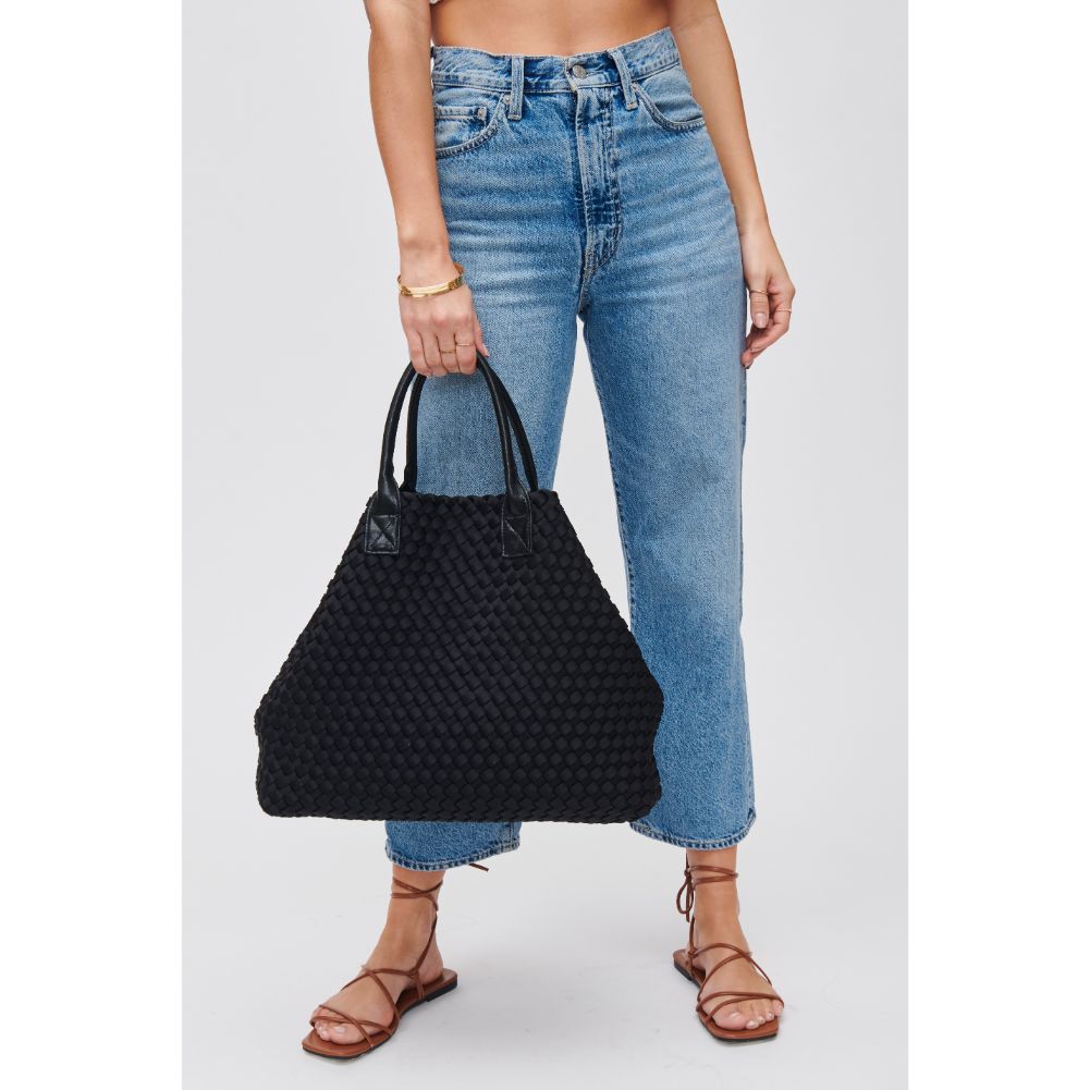 Ithaca Woven Neoprene Tote - HOUSE OF SHE