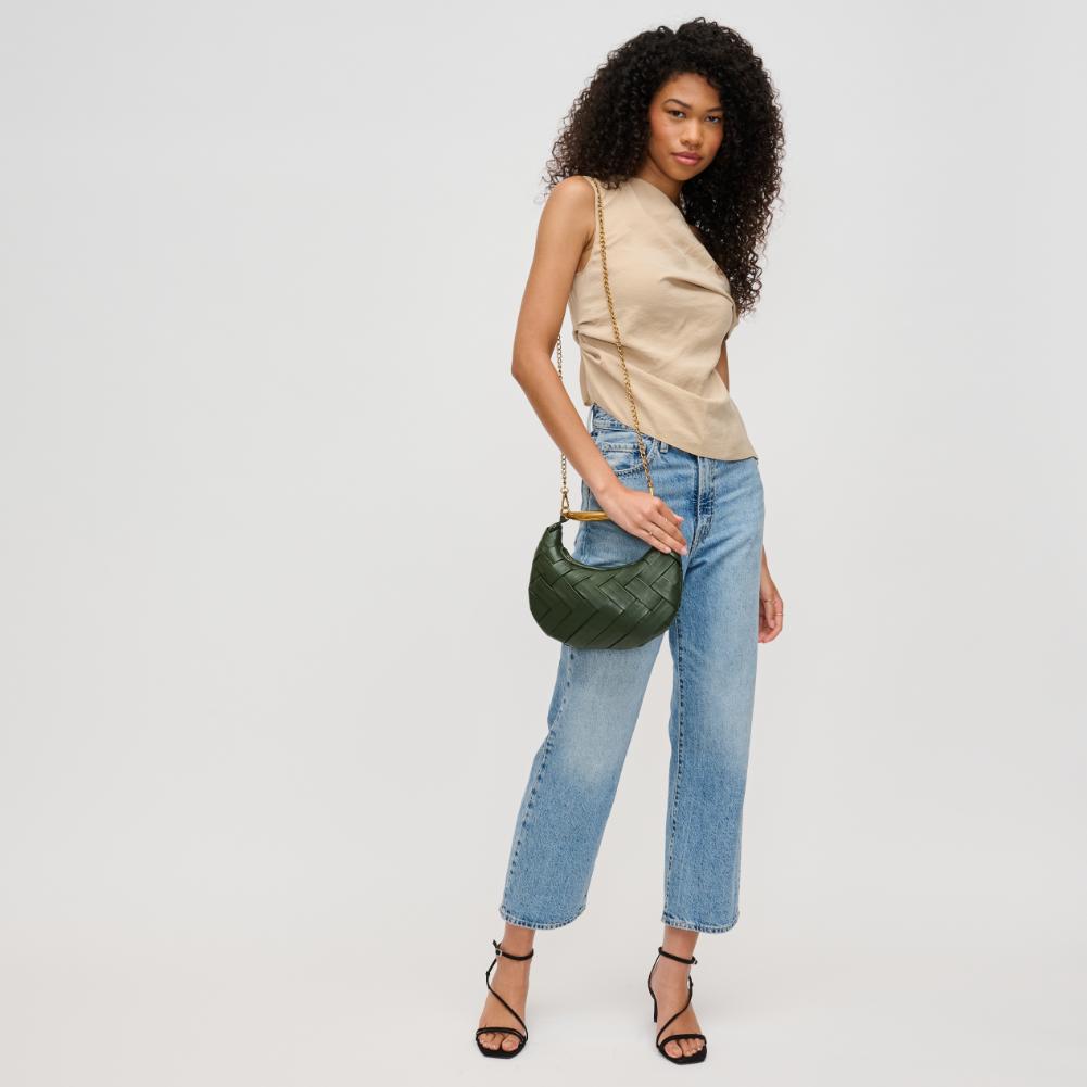 Wasabi Crossbody Top Handle Bag - HOUSE OF SHE