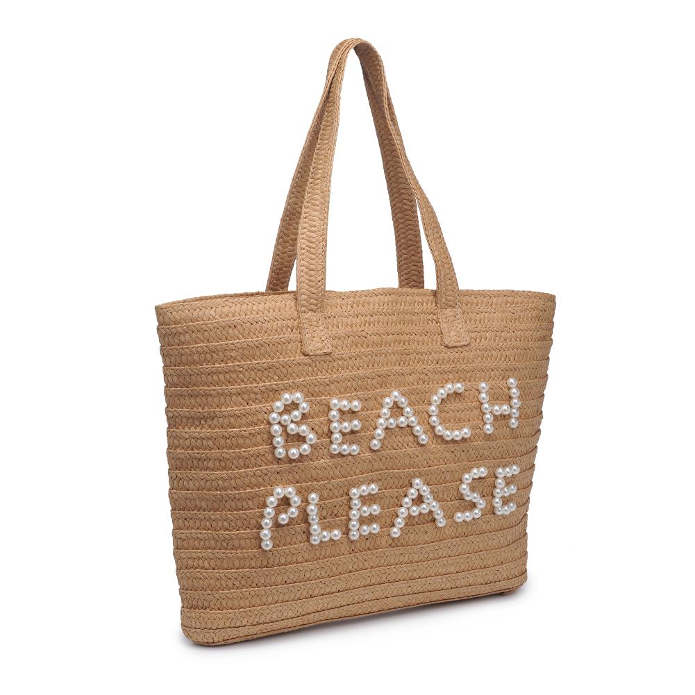 Maya Natural Pearl Tote - HOUSE OF SHE