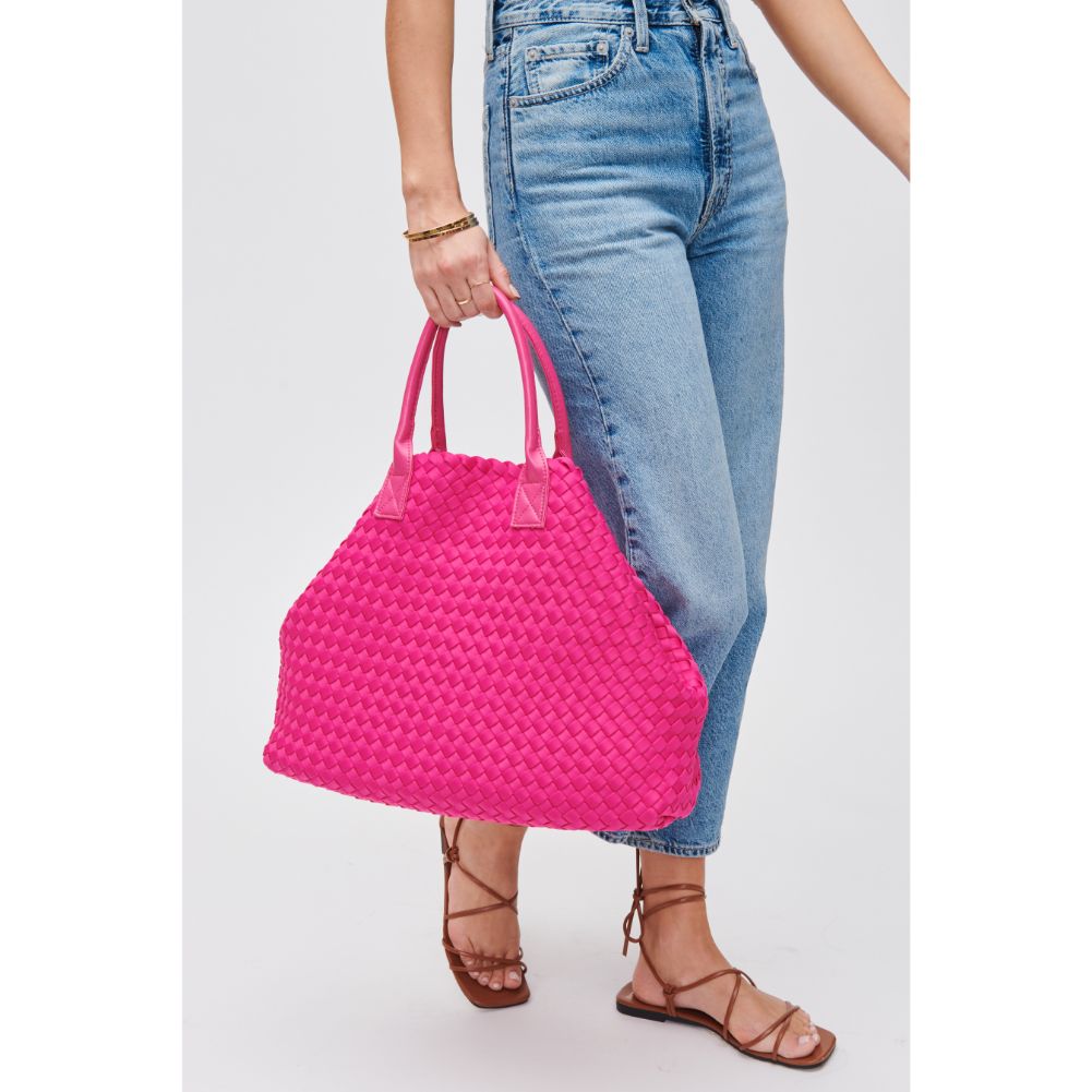 Ithaca Woven Neoprene Tote - HOUSE OF SHE