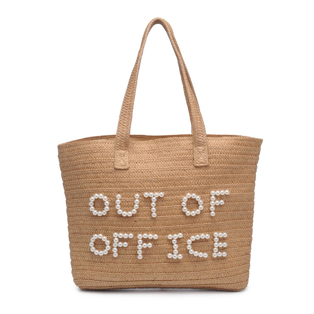 Maya Natural Pearl Tote - HOUSE OF SHE