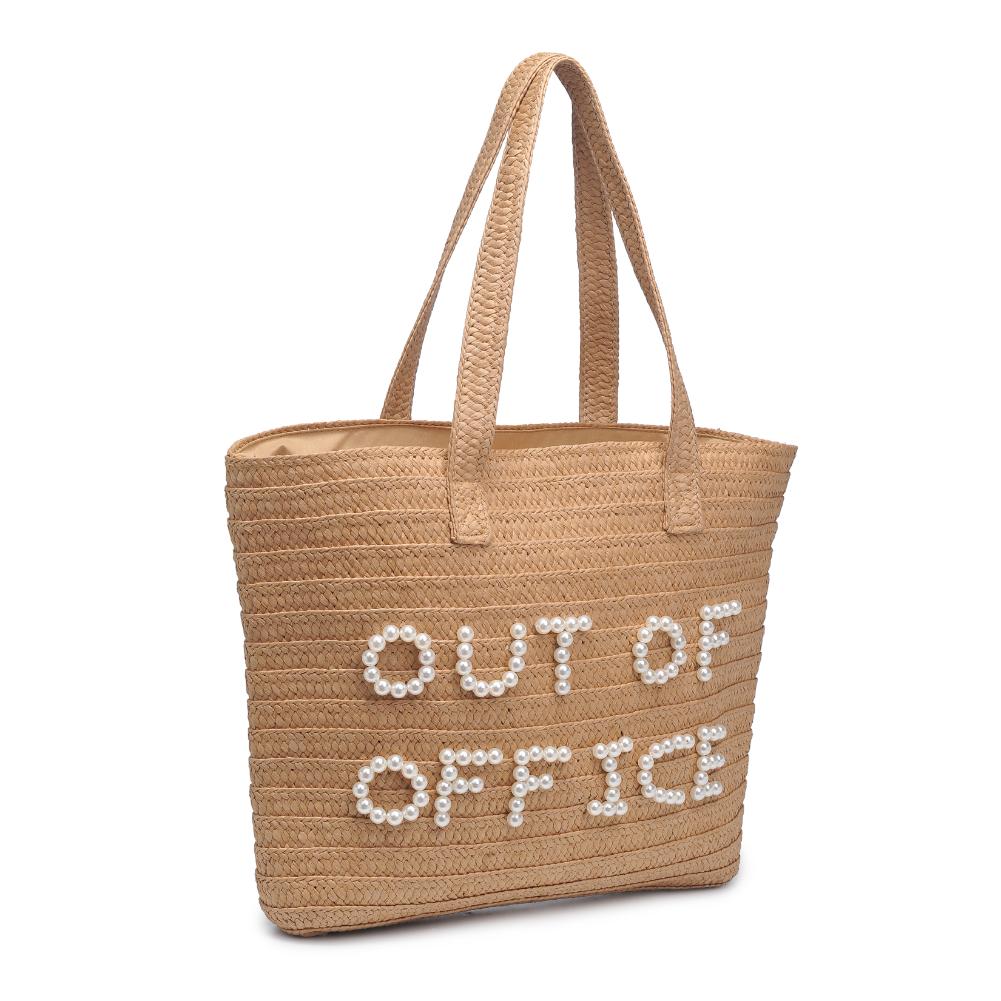 Maya Natural Pearl Tote - HOUSE OF SHE